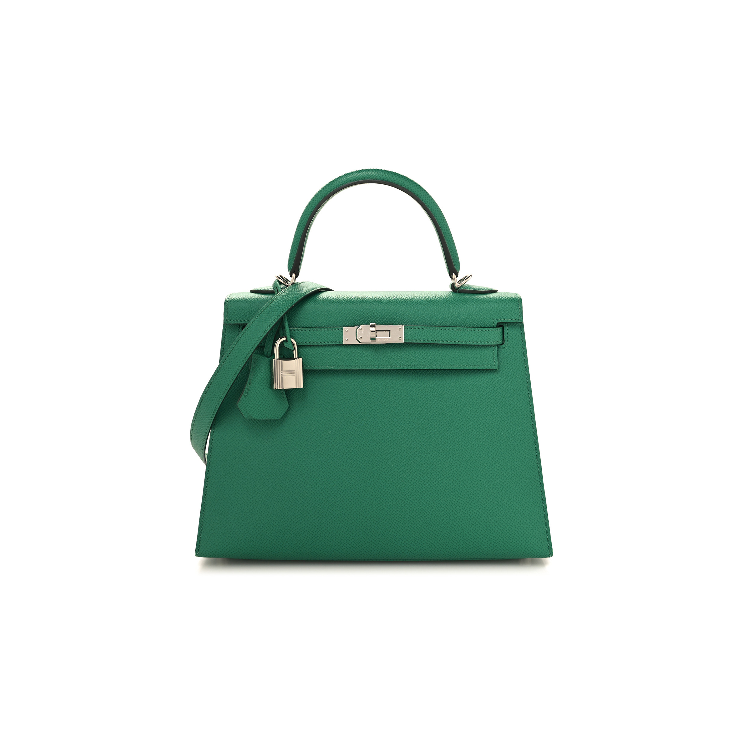 HERMÈS MASTER EPSOM KELLY 28 VE RT JADE (28*22*10cm) 
